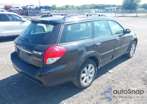 2008 Subaru Outback from USA, damaged, VIN 4S4BP60C587335593